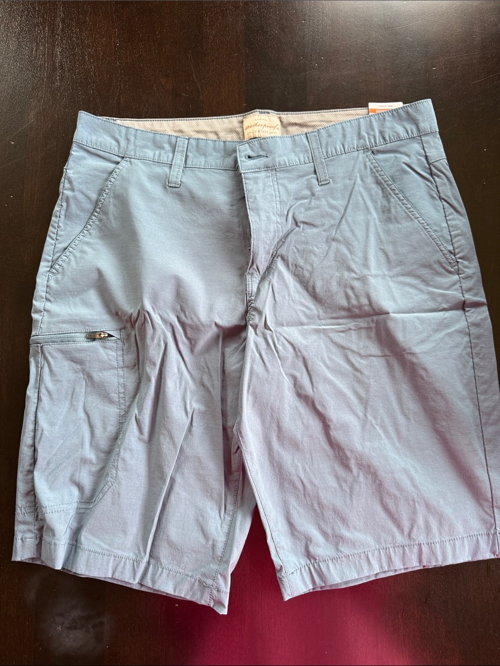 Weatherproof Men's Pale Blue Cargo Shorts